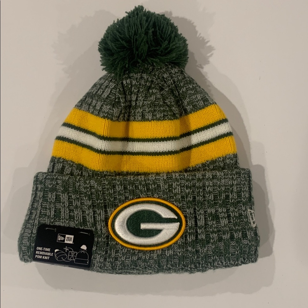 💰Green Bay Packers Kids Pom Knit Beanie
